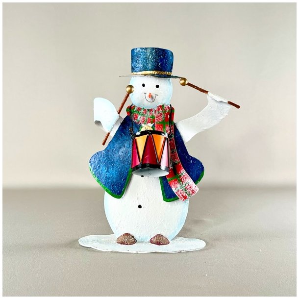 Julepynt - musikalske snemnd i metal (st a' 3 stk samlet) 