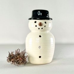 Snemand - til fyrfadslys