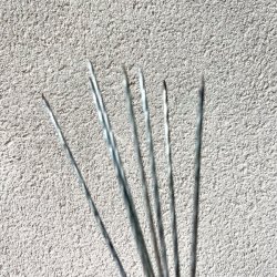 Grillspyd - vintage med trhndtag