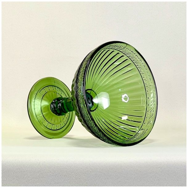 Glasopsats - presset glas, grn