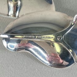 Lysestage til kertelys, drbeformet slv