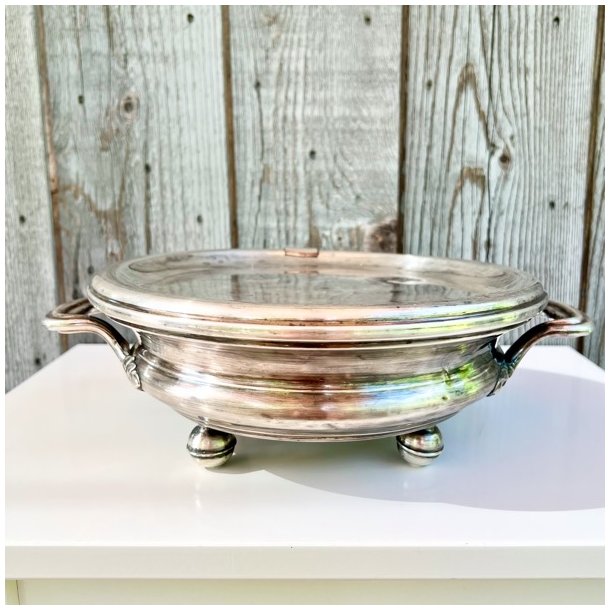 Fransk vintage tallerkenvarmer 