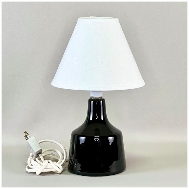 Bordlampe - lille, sort