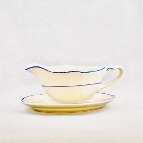 Sovsekande med hank og bl kant, tysk