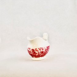 Sovsekande - engelsk porceln, rdt motiv