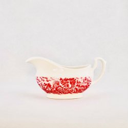 Sovsekande - engelsk porceln, rdt motiv