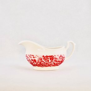 Sovsekande - engelsk porceln, rdt motiv