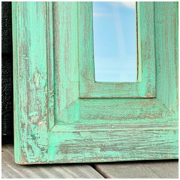 Spejl - Indien, lysegrn