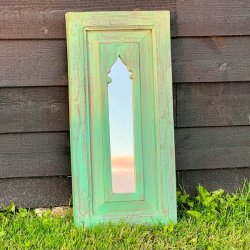 Spejl - Indien, lysegrn