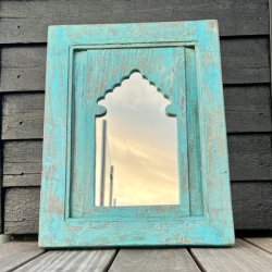 Spejl - Indien, turkis