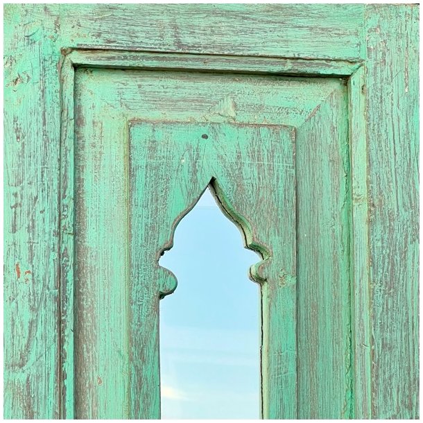 Spejl - Indien, lysegrn