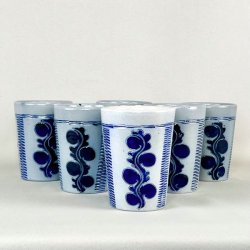 Krus - saltglaseret stentj (st a' 6 stk)