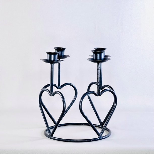 Adventsstage - med hjerter, stor