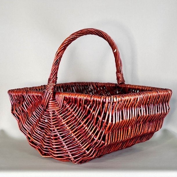 Bykurv i rd pil - 2 strrelser 