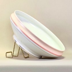 Stor skl - fransk, Limoges porceln 