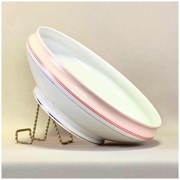 Stor skl - fransk, Limoges porceln 