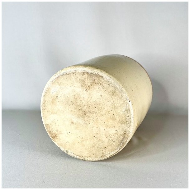 Saltglaserede potter - sennepsfarvede