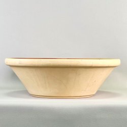 Stort lerfad - grn streg 