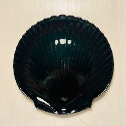 Muslingetallerkener - sort (st a' 3 stk) 