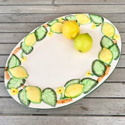 Serveringsfad m/citroner, fransk