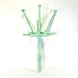 Stumtjener til v�g - mint, H57,5 cm