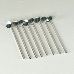 Cocktailske med sugerr (st a' 8 stk)