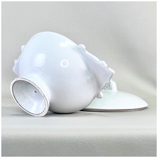 Sukkersk�l med l�g - fransk, hvid