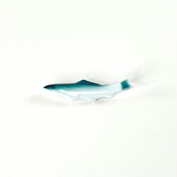 Fisk i porcel�n - spisepinde holder 