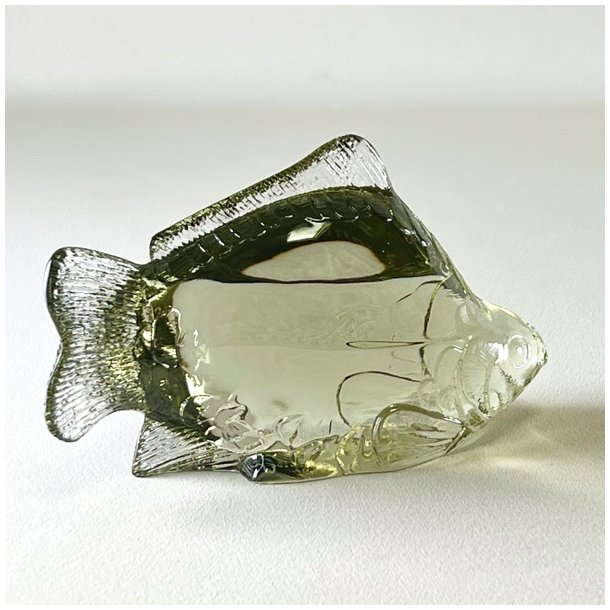 Glasfigur - Kosta Boda for WWF, fisk