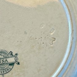 Tallerken - vintage Anna Rrstrand grn