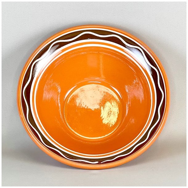 Lerfad - brndte farver