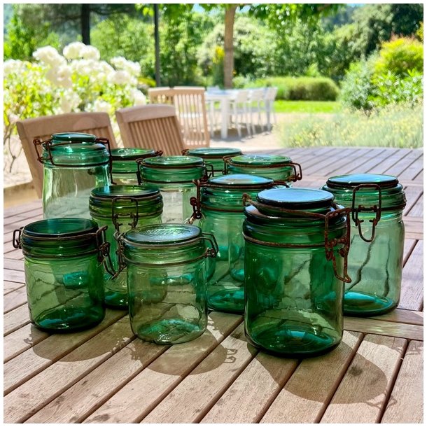 Sylteglas - Franske, assorterede  