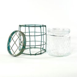 Glas i metalnet