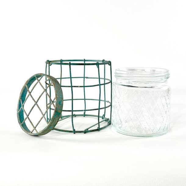 Glas i metalnet
