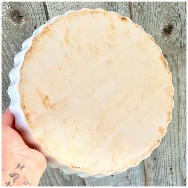 Trtefad - fransk m/bl kant