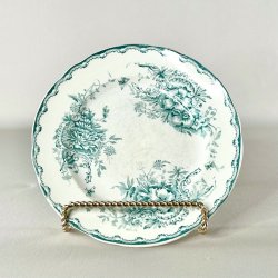 Frokosttallerken - vintage Anna R�rstrand gr�n