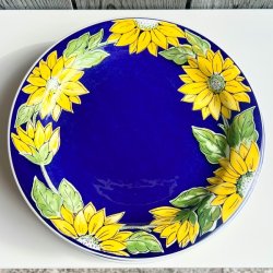 Tallerkener (5 stk) - Provence m/solsikker