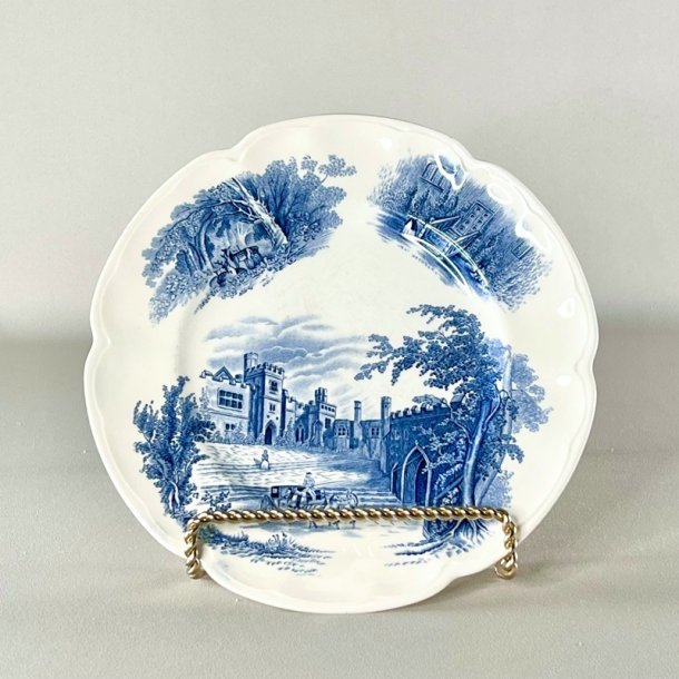 Tallerken  - engelsk porcel�n, Haddon Hall 