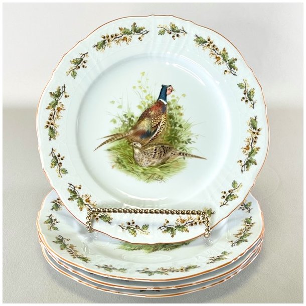 Woodland Manor - middagstallerkener (4 stk samlet) 