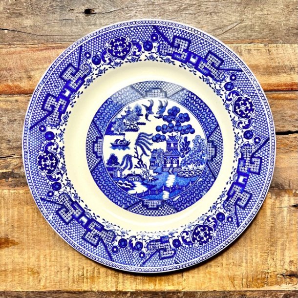 Tallerken - kinesisk motiv, Egersund 