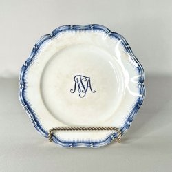 Tallerken - med monogram, R�rstrand