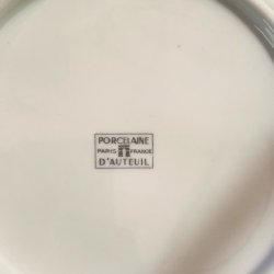 Ostetallerken - fransk m/ostenavne og dyr