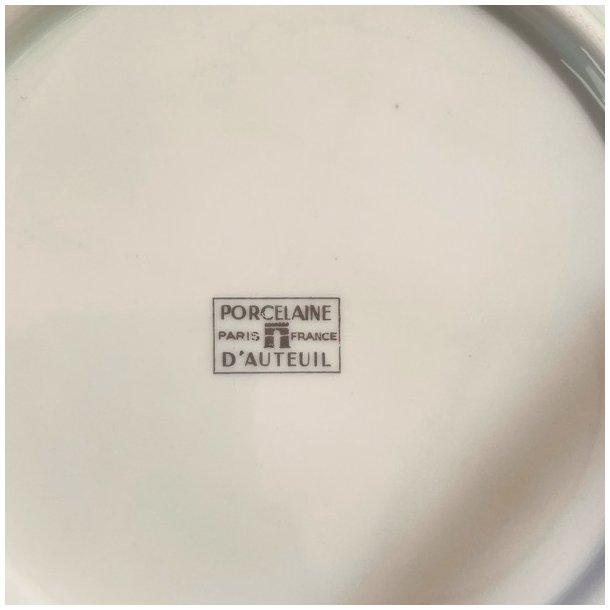 Ostetallerken - fransk m/ostenavne og dyr