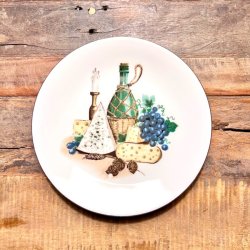 Ostetallerken - retro 