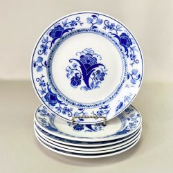 Tallerken - Villeroy &amp; Boch, bl nr. 673 