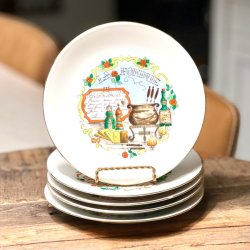 Tallerken - ostefondue 