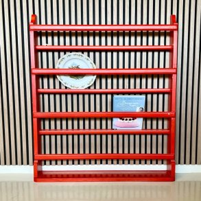 Tallerkenr�kke - stor, original svensk r�d
