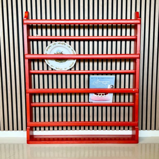 Tallerkenr�kke - stor, original svensk r�d