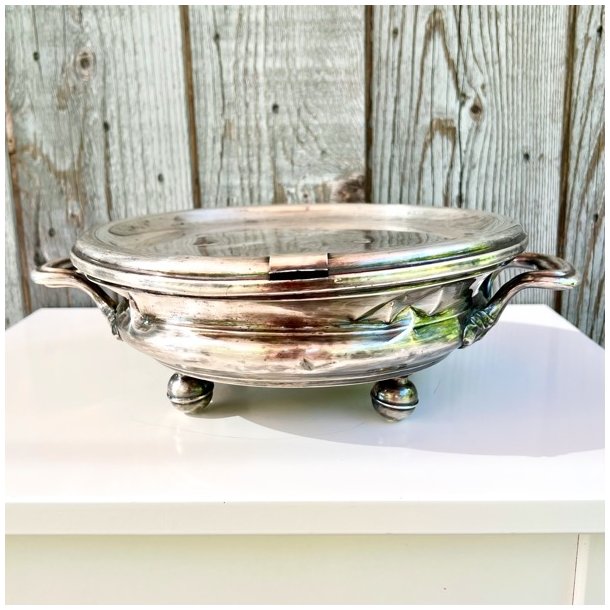 Fransk vintage tallerkenvarmer 