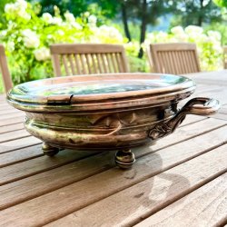 Fransk vintage tallerkenvarmer 